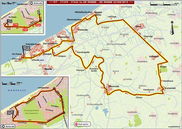 Stage 3a map